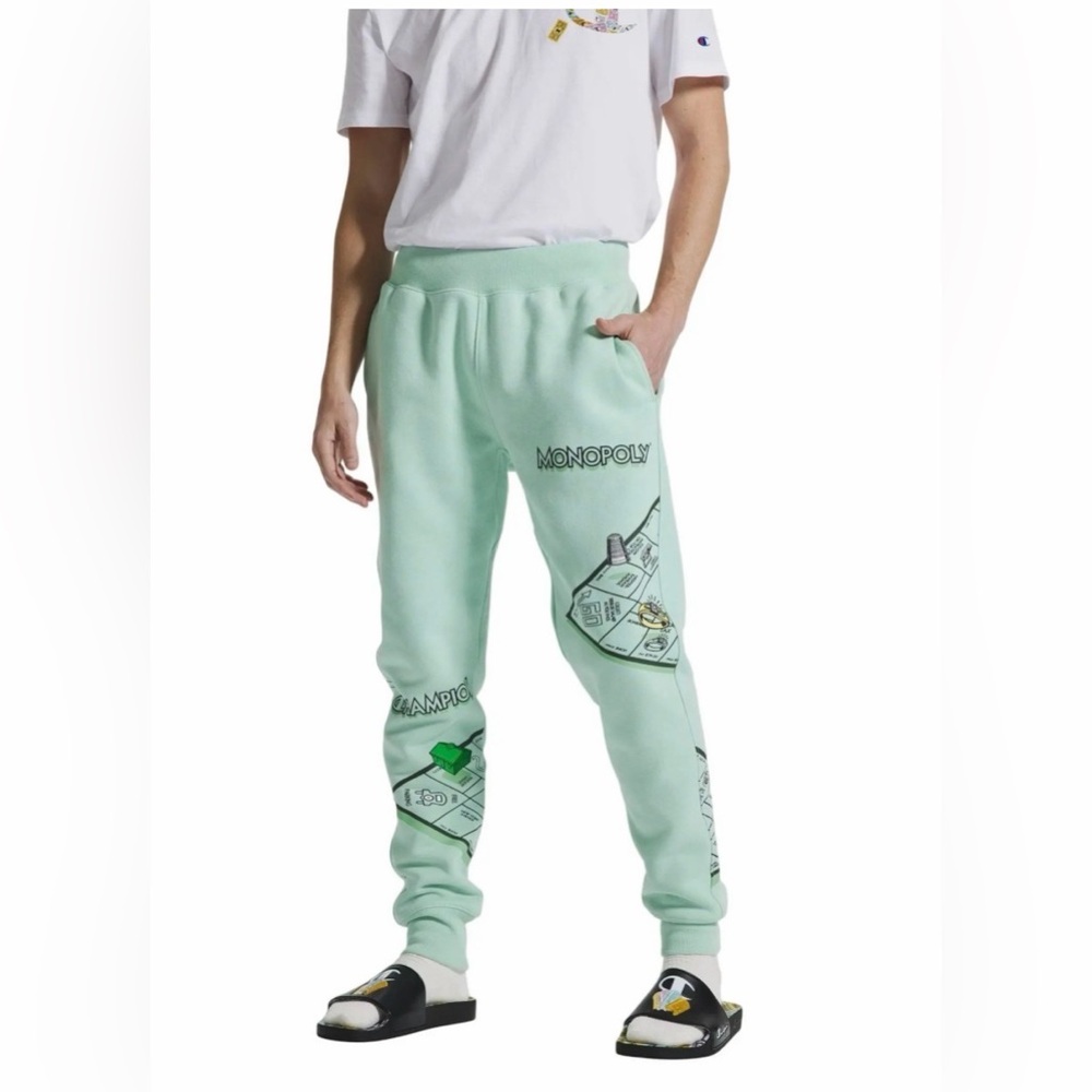 Champion x Hasbro Monopoly Board Men's Mint Green Reverse We